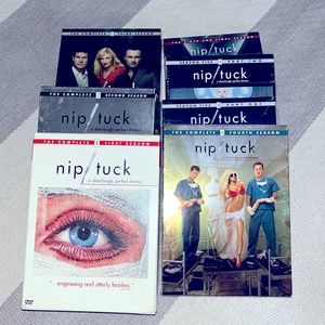 DVD:: NIP TUCK, all 6 seasons USED but in good shape, been in storage